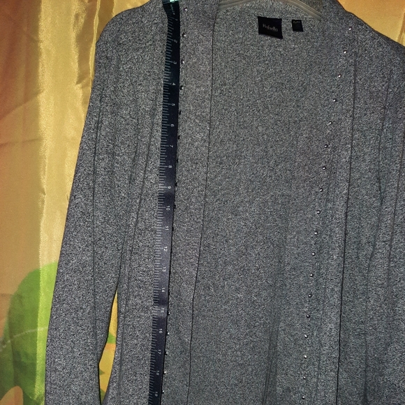 Studded Open Cardigan PL/PG - Picture 3 of 7